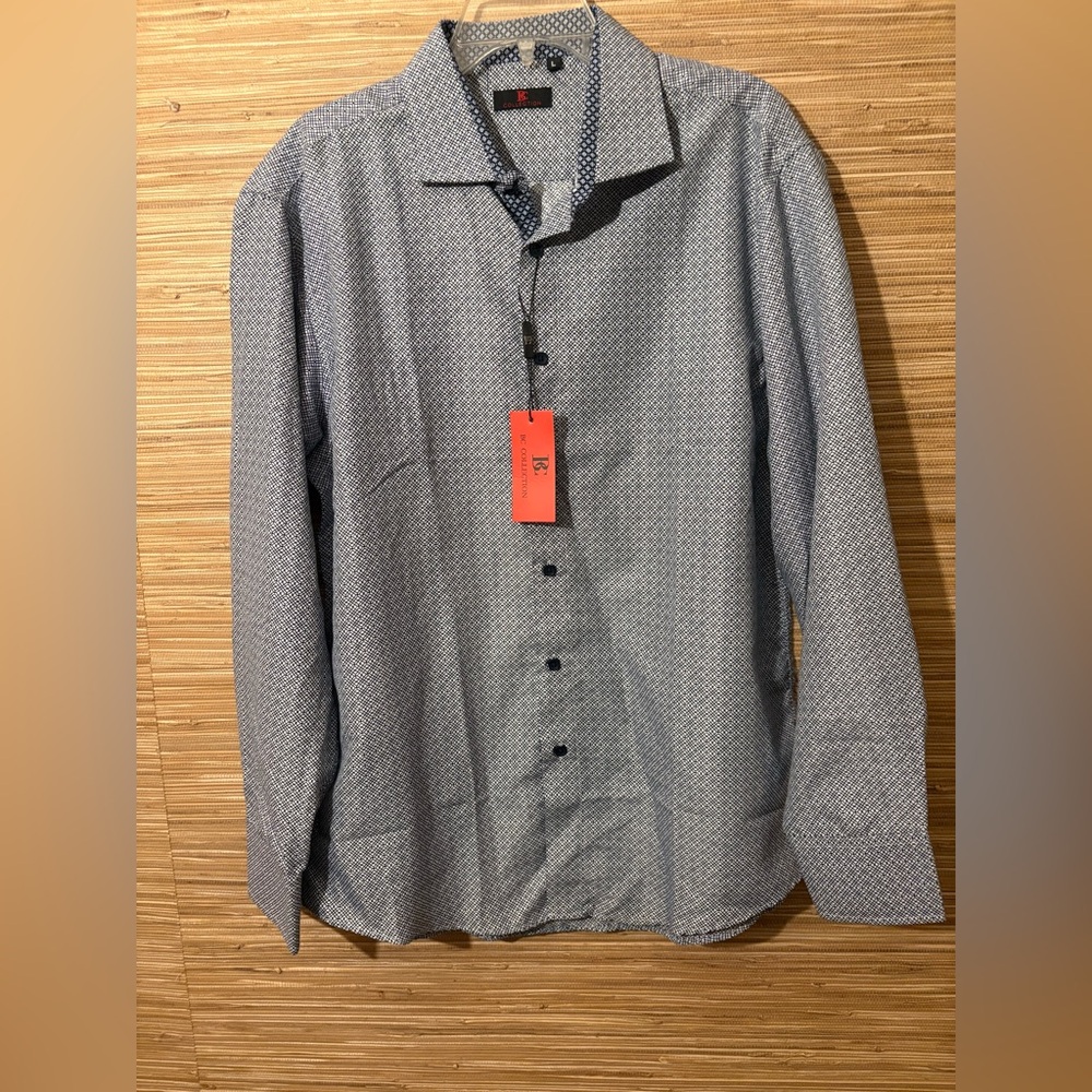 BC Collection Men's Button Down Shirt Sz L NWT